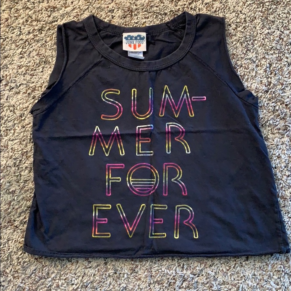 JunkFood cropped tank